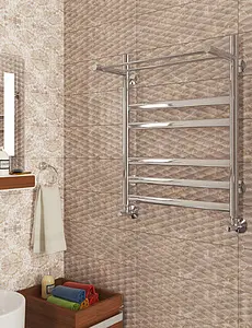 Полотенцесушитель водяной лесенка Terminus Хендрикс П6 500х596 полированная сталь 4670030723192, 3