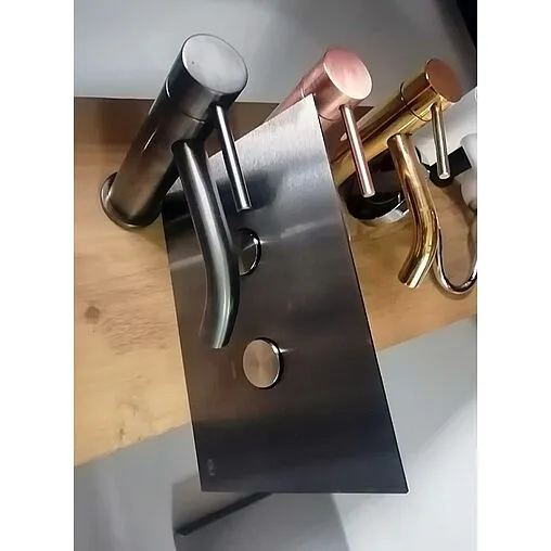 Клавиша смыва для унитаза OLI Blink 882567 gun metal