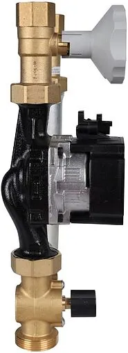 Насосный модуль с 3-х ходовым смесительным клапаном 1&quot;в х 1½&quot;н Meibes V-MK M66833.36 с насосом Grundfos UPM3 Hybrid 25-70