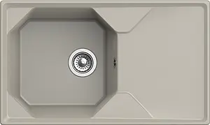 Мойка кухонная GranFest Unique U-840L топаз Мойка кухонная GranFest Unique U-840L топаз, 3