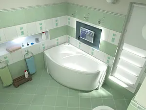 Ванна акриловая Bas Фэнтези 150x95 L В00040 Ванна акриловая Bas Фэнтези 150x95 L В00040, 3