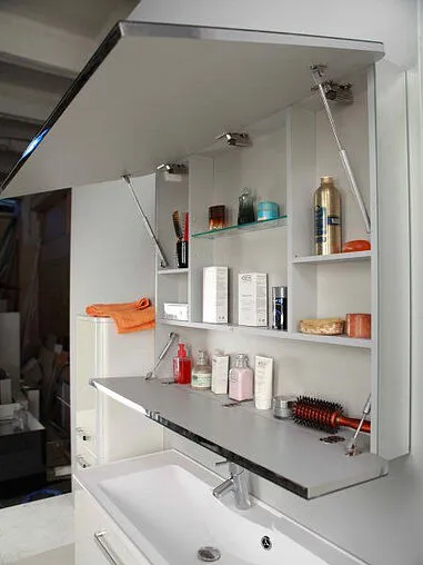 Шкаф-зеркало Aquaton Валенсия 110 белый 1A125402VA010