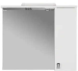 Шкаф-зеркало IDDIS Rise 70 белый RIS70W0i99, 3