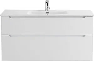 Тумба-умывальник подвесная BelBagno ETNA H-60 120 Bianco Lucido ETNA-H60-1200-2C-SO-BL-P+BB1200ETL, 1