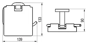 Держатель туалетной бумаги Ravak Chrome хром X07P191, 5
