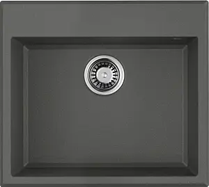 Мойка кухонная Omoikiri Tedori 57-PL платина 4993987, 1