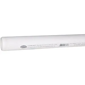 Труба канализационная внутренняя бесшумная D=40мм L=1000мм Sinikon 500029.K, 4