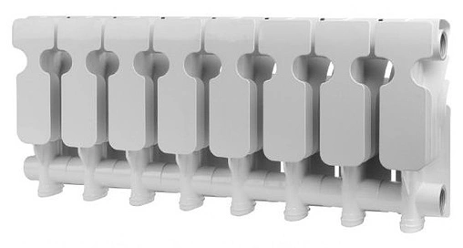 Радиатор биметаллический 8 секций Rommer Plus Bm 200 RBM-3210-020008