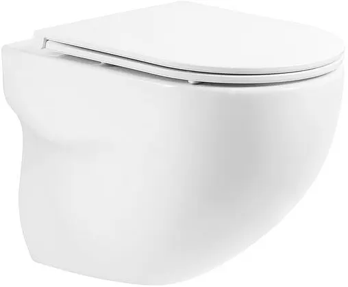 Комплект 5 в 1 BelBagno Onda BB066CHR/BB870SC/BB002-80/BB005-PR-CHROME с кнопкой хром глянцевый