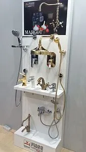 Смеситель для раковины Fiore Margot бронза 26ZZ0623, 4