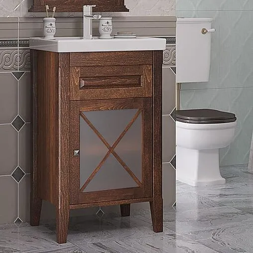 Тумба под умывальник напольный Opadiris Палермо 50 светлый орех 00-00002360