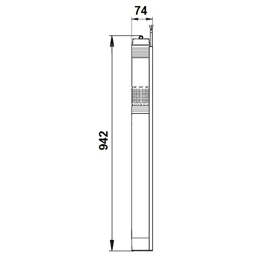 Насос скважинный центробежный 3&quot; Grundfos SQЕ 1-140 96510147