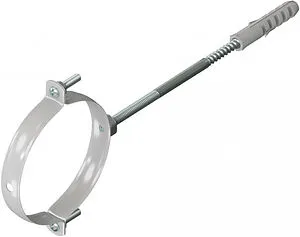 Кронштейны Ø 100мм для крепления труб к стене Krats KS-100, 1