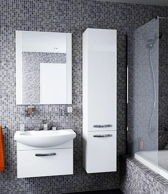 Тумба под умывальник подвесная Aquaton Ария 65 белый 1A134001AA010