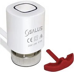 Сервопривод электротермический НЗ 230В М28 x 1.5 Salus SMART HOME T28NC230