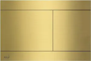Клавиша смыва для унитаза AlcaPlast FLAT FUN-BRASS латунь Клавиша смыва для унитаза AlcaPlast FLAT FUN-BRASS латунь, 1