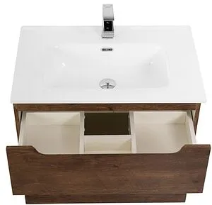 Тумба-умывальник подвесная BelBagno ETNA H-60 90 Rovere Moro ETNA-H60-900-2C-SO-RW-P+, 4