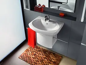 Раковина Roca Dama senso 58 белый 327512000 Раковина Roca Dama senso 58 белый 327512000, 5