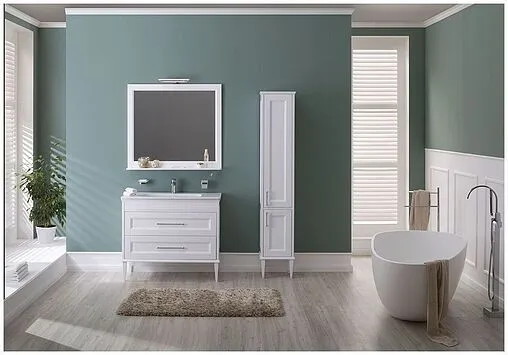 Шкаф-пенал Aquanet Бостон 36 L белый 00242219