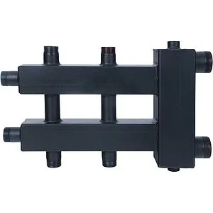 Распределительный коллектор 3 контура с гидрострелкой 1½&quot;н x 1&quot;н Rommer RDG-0018-024013, 3