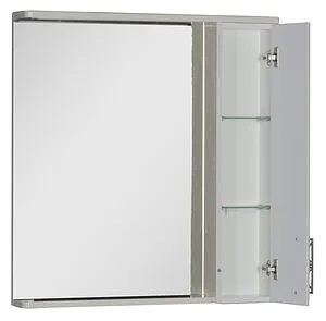 Шкаф-зеркало Aquanet Паллада 90 слоновая кость 175317, 5