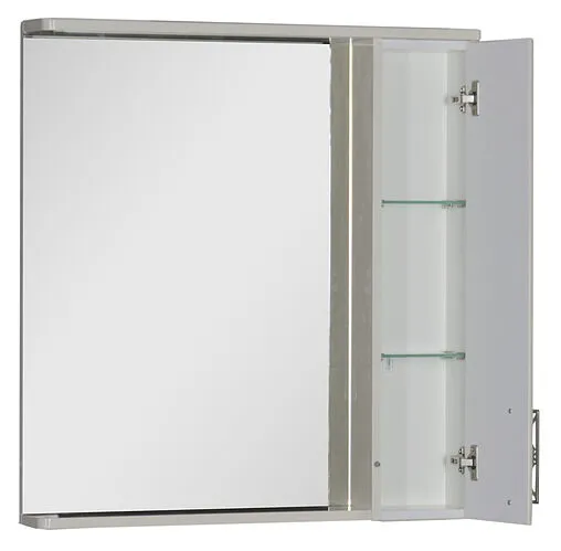 Шкаф-зеркало Aquanet Паллада 90 слоновая кость 175317