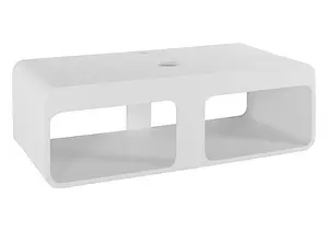 Консоль под умывальник Aquanet Stone K52 100 белый глянцевый K52, 1