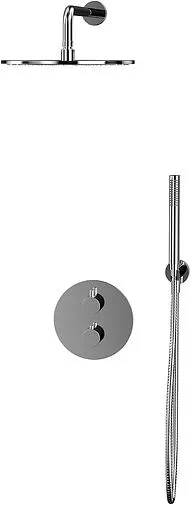 Душевая система с термостатом для душа WHITECROSS Y chrome хром YSET08CR Душевая система с термостатом для душа WHITECROSS Y chrome хром YSET08CR