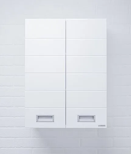 Шкаф двухстворчатый Домино Cube-2 50 белый DC5016H