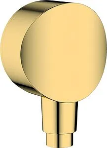 Шланговое подключение Hansgrohe FixFit S полированное золото 26453990, 1