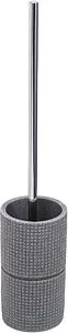 Ёршик для унитаза Fixsen Nero хром/серый FX-240-5, 1