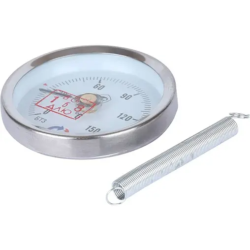 Термометр биметаллический накладной Росма БТ-30.010 63мм 150°С от ¾ до 2&quot; 00000002385