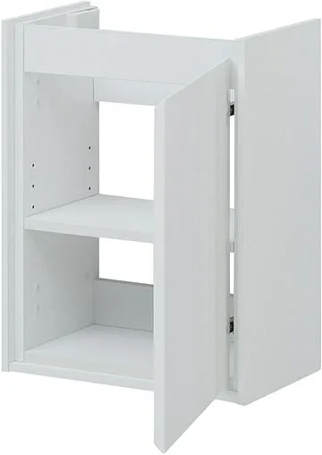 Тумба-умывальник подвесная Aquanet Милан 45 белый глянец 00339962+00281657