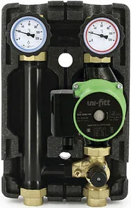 Насосный модуль с 3-х ходовым смесительным клапаном и сервоприводом 1"в х 1"в Uni-Fitt 492S2500 с насосом Uni-Fitt SCP 25/60 180 Насосный модуль с 3-х ходовым смесительным клапаном и сервоприводом 1"в х 1"в Uni-Fitt 492S2500 с насосом Uni-Fitt SCP 25/60 180, 1