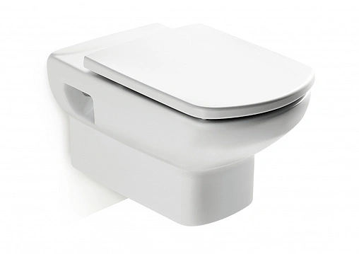 Крышка-сиденье для унитаза с микролифтом Roca Dama Senso белый ZRU9302820
