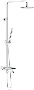 Душевая система с термостатом для ванны Damixa Scandinavian Pure хром 936740000 Душевая система с термостатом для ванны Damixa Scandinavian Pure хром 936740000, 1