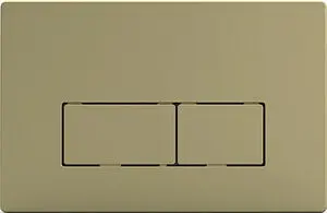 Клавиша смыва для унитаза Azario AZ-8200-0091/AZ-P58-0160 золото, 1