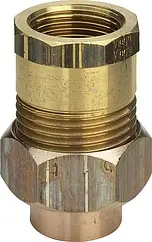 Американка пайка прямая переходная (коническое уплотнение) 28мм x 1&quot;в Viega 94340G 103002