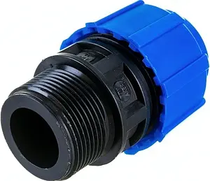 Муфта компрессионная переходная 32мм x 1¼"н ТПК-Аква 53003214 Муфта компрессионная переходная 32мм x 1¼"н ТПК-Аква 53003214, 1