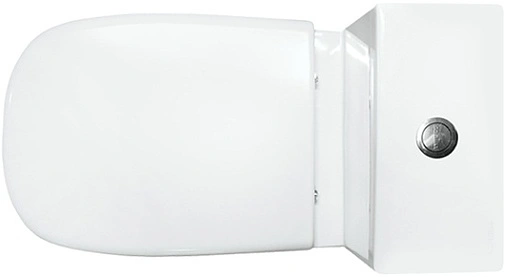 Унитаз-компакт Sanita Luxe Quadro Slim белый WC.CC/Quadro/2-SlimDM/WHT.G/S1