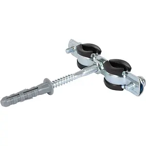 Хомут сантехнический обрезиненный сдвоенный ⅜" (15-19мм) Stout SAC-0020-200038 Хомут сантехнический обрезиненный сдвоенный ⅜" (15-19мм) Stout SAC-0020-200038, 3