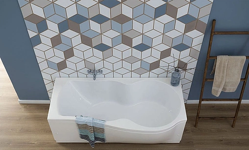 Ванна акриловая Aquanet Nicol 170x85 R 00203514