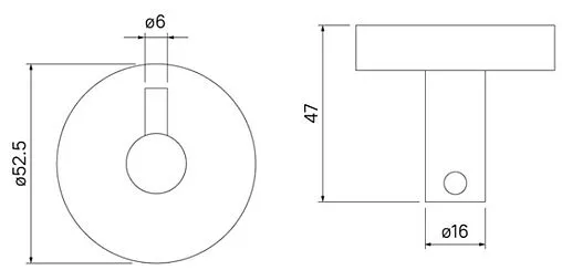 Крючок IDDIS Sena хром SENSS10i41