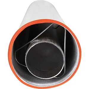 Коаксиальный удлинитель Ø 60/100мм L=1000мм (Al) Rommer RCA-6010-001000, 3