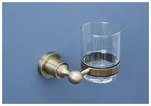 Стакан Aquanet брашированная бронза 3884 Стакан Aquanet брашированная бронза 3884, 3