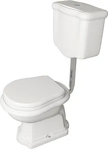 Унитаз-компакт с высоким бачком Kerasan Retro белый Унитаз-компакт с высоким бачком Kerasan Retro белый, 3