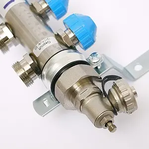 Группа коллекторная с расходомерами 3 отвода 1&quot;н/н x ¾&quot;ек Uni-fitt 455W4303, 5