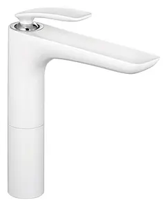 Смеситель для раковины Kludi Balance белый/хром 522989175 Смеситель для раковины Kludi Balance белый/хром 522989175, 1