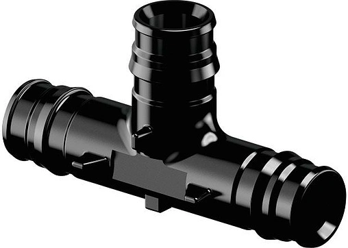 Тройник аксиальный редукционный 20мм x 16мм x 20мм Uponor Q&amp;E 1008689