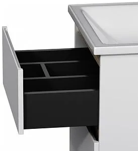 Тумба под умывальник подвесная Am.Pm X-Joy 55 белый/светлое дерево M85AFHX0552WG, 5